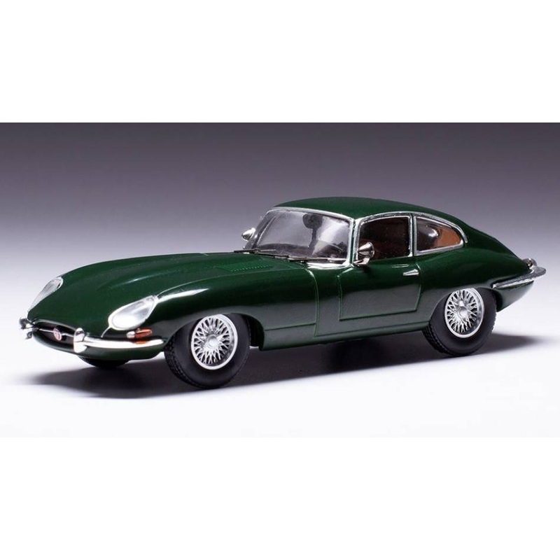 SCALE MODEL COMPATIBLE WITH JAGUAR E-TYPE 1963 GREEN 1:43 IXO MODEL CLC485