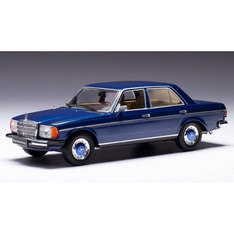 SCALE MODEL COMPATIBLE WITH MERCEDES 240 D (W123) 1976 MET.BLUE 1:43 IXO MODEL CLC488