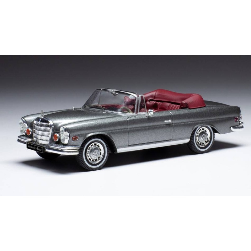 SCALE MODEL COMPATIBLE WITH MERCEDES 280 SE 3.5 (W111) 1969 MET.GREY 1:43 IXO MODEL CLC457