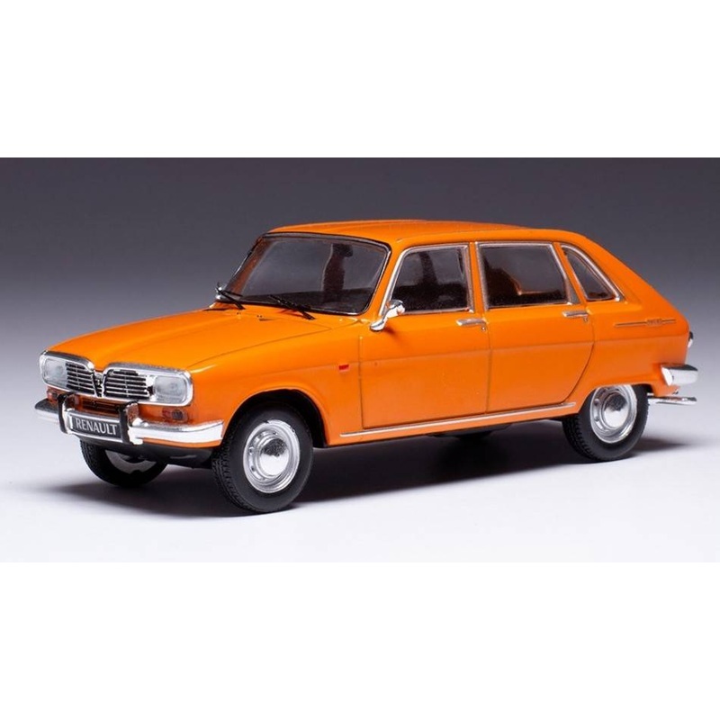 SCALE MODEL COMPATIBLE WITH RENAULT R 16 1969 ORANGE 1:43 IXO MODEL CLC493