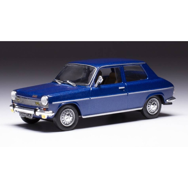 SCALE MODEL COMPATIBLE WITH SIMCA 1100 SPECIAL 1970 MET.BLUE 1:43 IXO MODEL CLC495