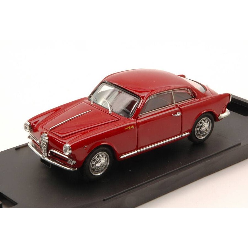 SCALE MODEL COMPATIBLE WITH ALFA ROMEO GIULIETTA SPRINT STRADALE 1954 RED 1:43 BANG BG7151