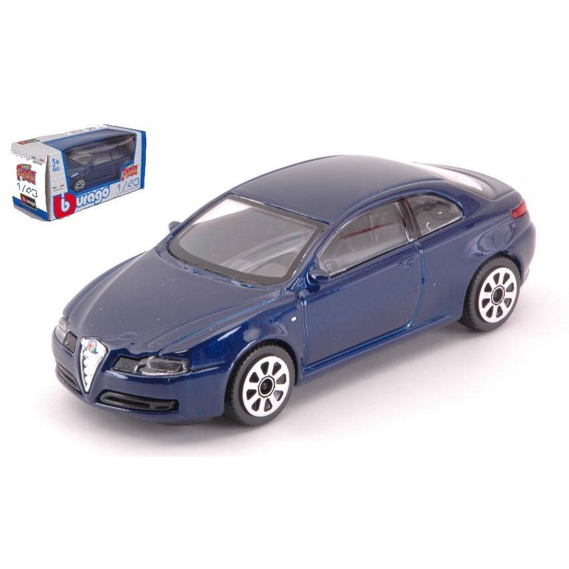 SCALE MODEL COMPATIBLE WITH ALFA ROMEO GT 2003 DARK BLUE 1:43 BURAGO BU30180B