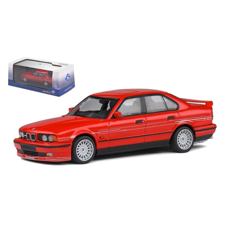SCALE MODEL COMPATIBLE WITH ALPINA B10 (E34) 1994 RED 1:43 SOLID SL4310402