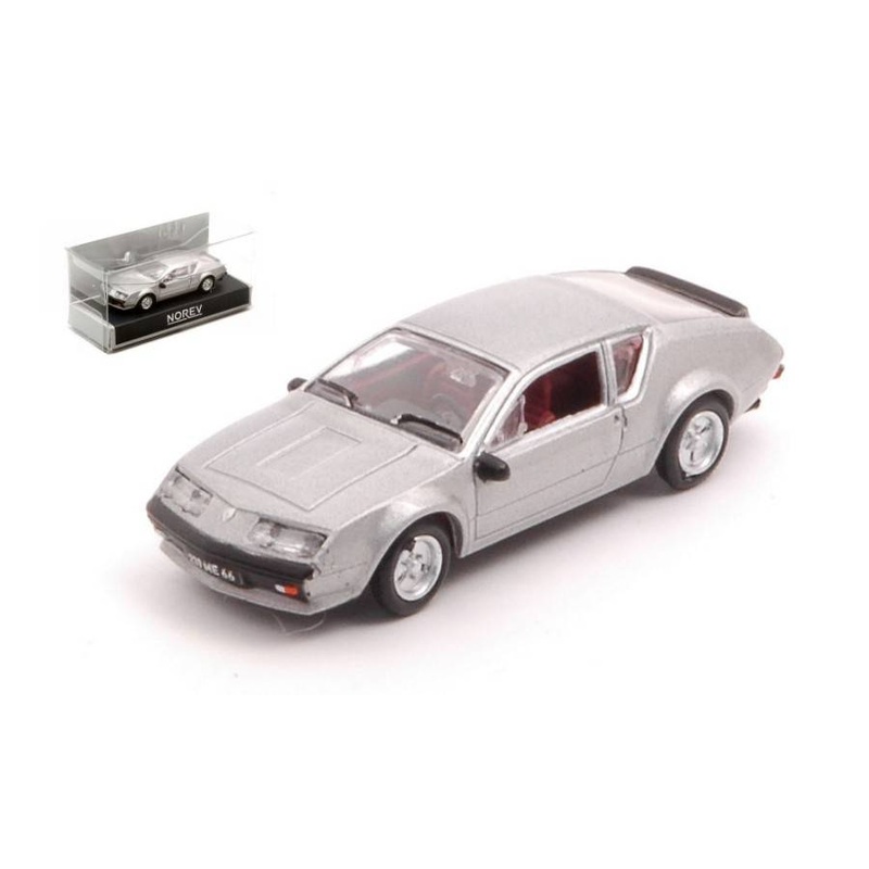 SCALE MODEL COMPATIBLE WITH ALPINE A310 1977 GRAY METALLIC 1:87 NOREV NV517819