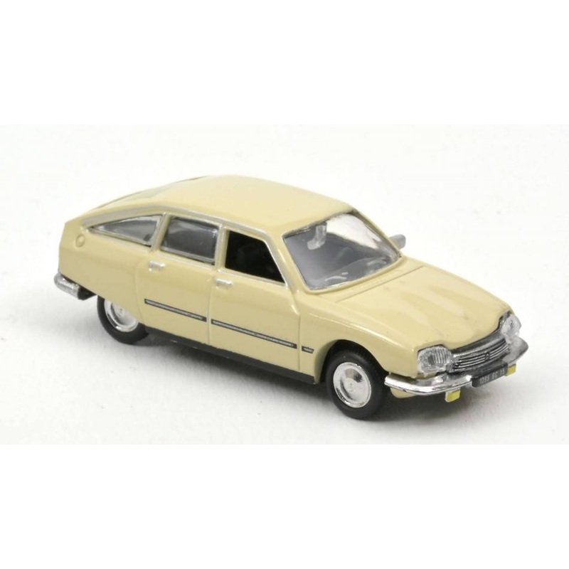 SCALE MODEL COMPATIBLE WITH CITROEN GS PALLAS 1977 BEIGE 1:87 NOREV NV158222