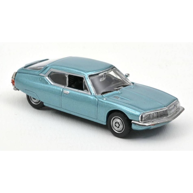 SCALE MODEL COMPATIBLE WITH CITROEN SM 1972 BLUE METALLIC 1:87 NOREV NV158513