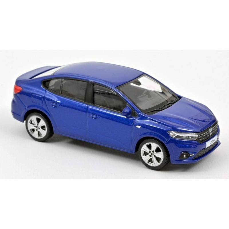 SCALE MODEL COMPATIBLE WITH DACIA LOGAN 2021 IRON BLUE 1:43 NOREV NV509042