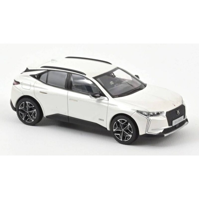 SCALE MODEL COMPATIBLE WITH DS 4 CROSS 2021 PEARL WHITE 1:43 NOREV NV170045