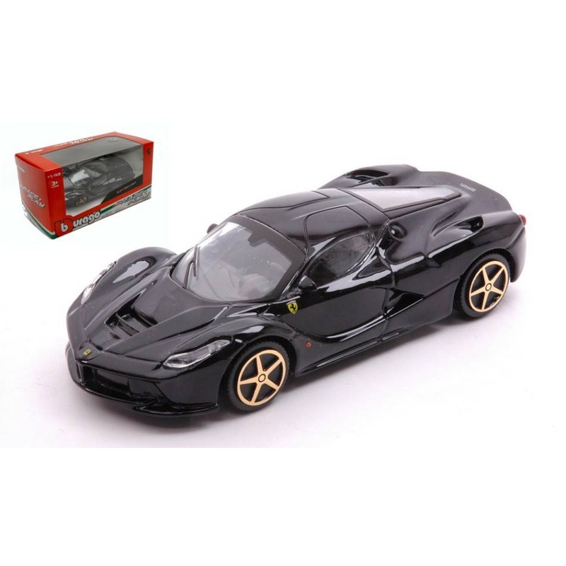 SCALE MODEL COMPATIBLE WITH FERRARI LA FERRARI BLACK 1:43 BURAGO BU31137Z