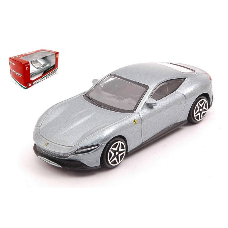 SCALE MODEL COMPATIBLE WITH FERRARI ROMA GRAY 1:43 BURAGO BU36047G MODEL