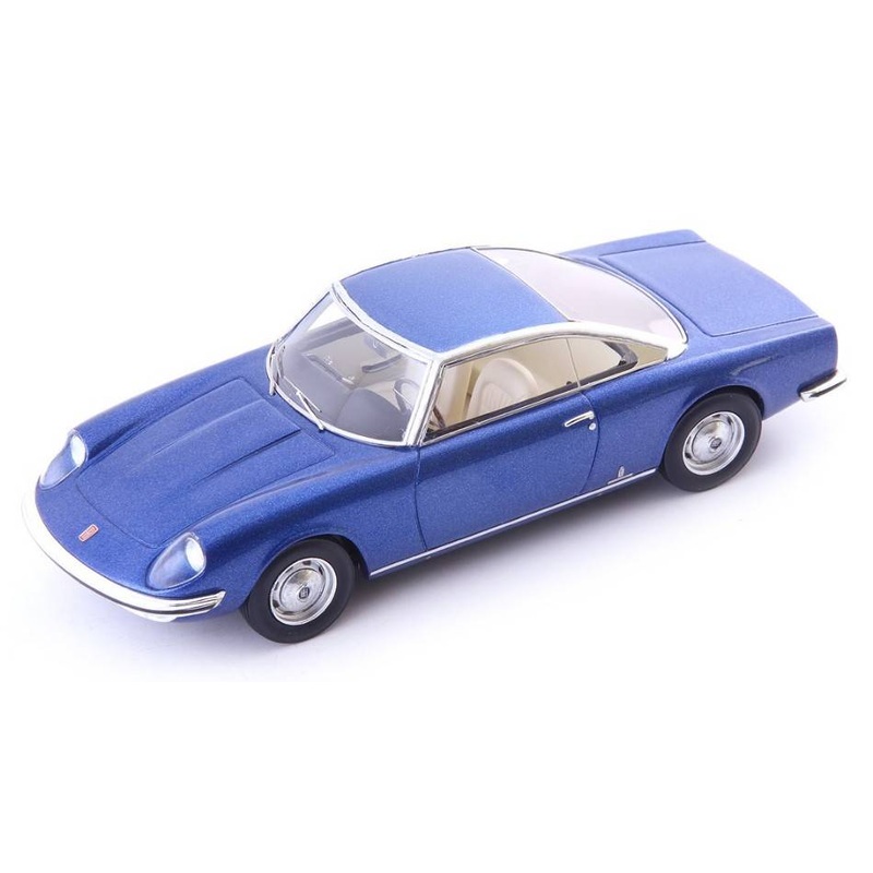 SCALE MODEL COMPATIBLE WITH FIAT 2300 S COUPE SPECIALE PININFARINA 1964 MET.BLUE 1:43 AVENUE43 AVN60091