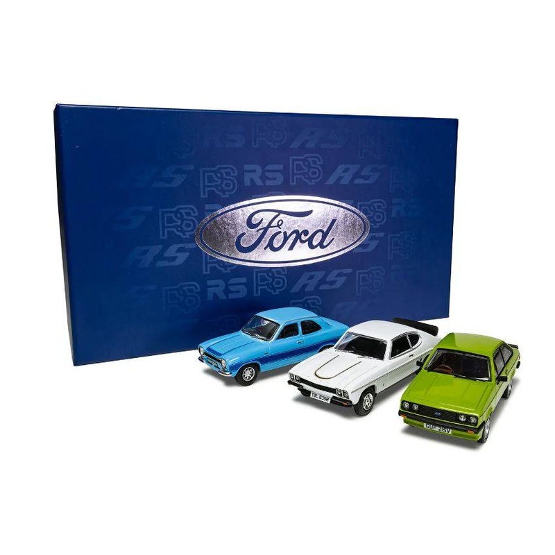 SCALE MODEL COMPATIBLE WITH FORD RS COLLECTION 1970 PCS.3 1:43 CORGI RS00002
