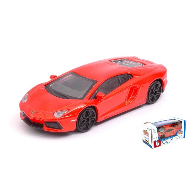 SCALE MODEL COMPATIBLE WITH LAMBORGHINI AVENTADOR LP700-4 2011 ORANGE 1:43 BURAGO BU30231O