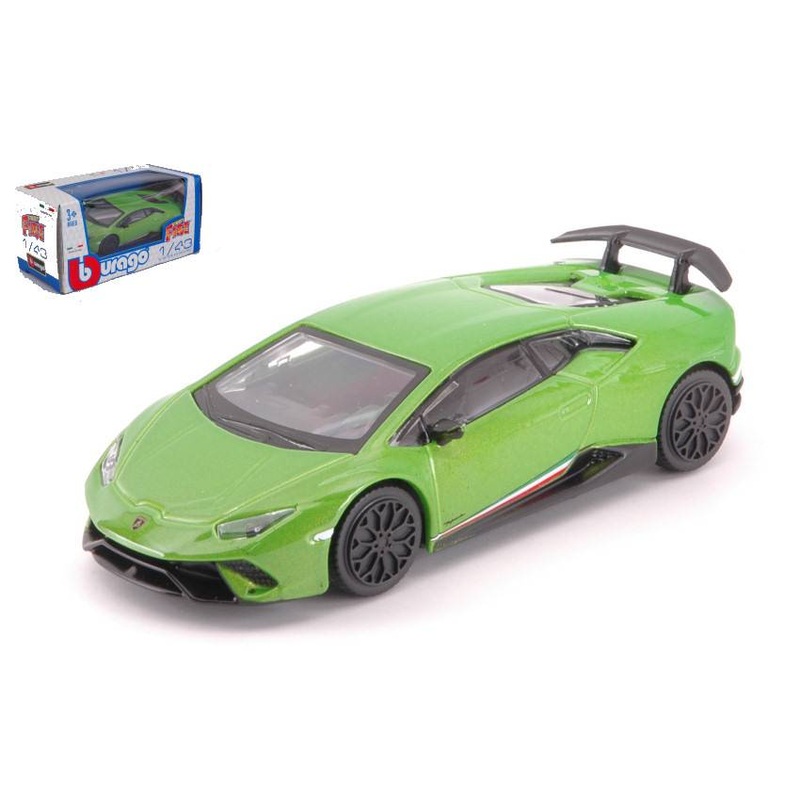 SCALE MODEL COMPATIBLE WITH LAMBORGHINI HURACAN PERFORMANTE MANTIS GREEN 1:43 BURAGO BU30397G