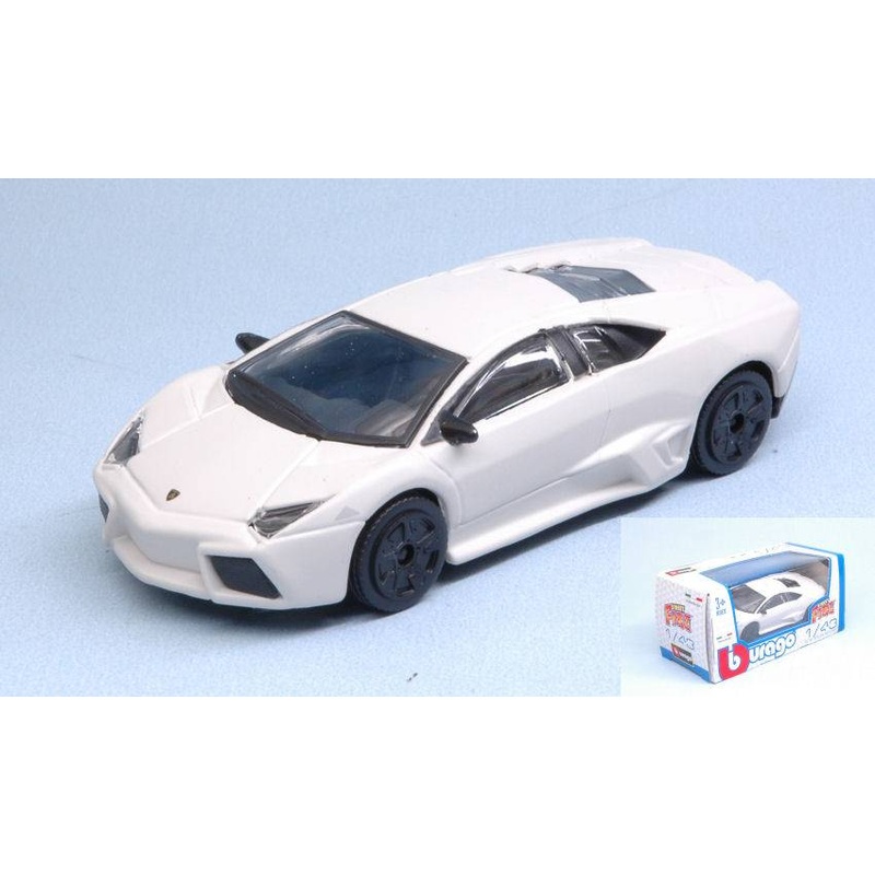 SCALE MODEL COMPATIBLE WITH LAMBORGHINI REVENTON WHITE 1:43 BURAGO BU30196W