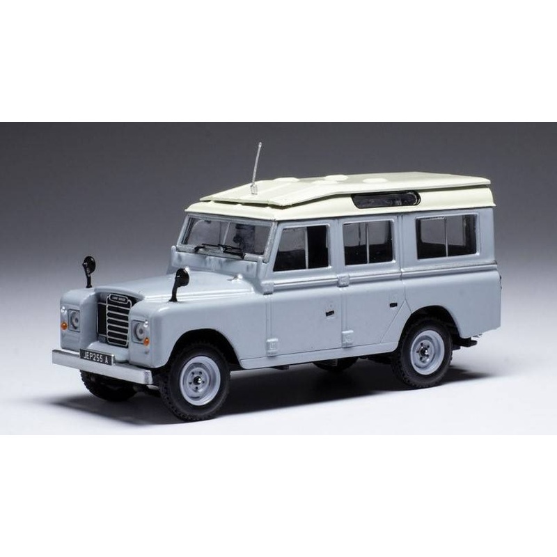 SCALE MODEL COMPATIBLE WITH LAND ROVER SERIES II 109 STATION WAGON 1958 GRAY 1:43 IXO MODEL CLC436