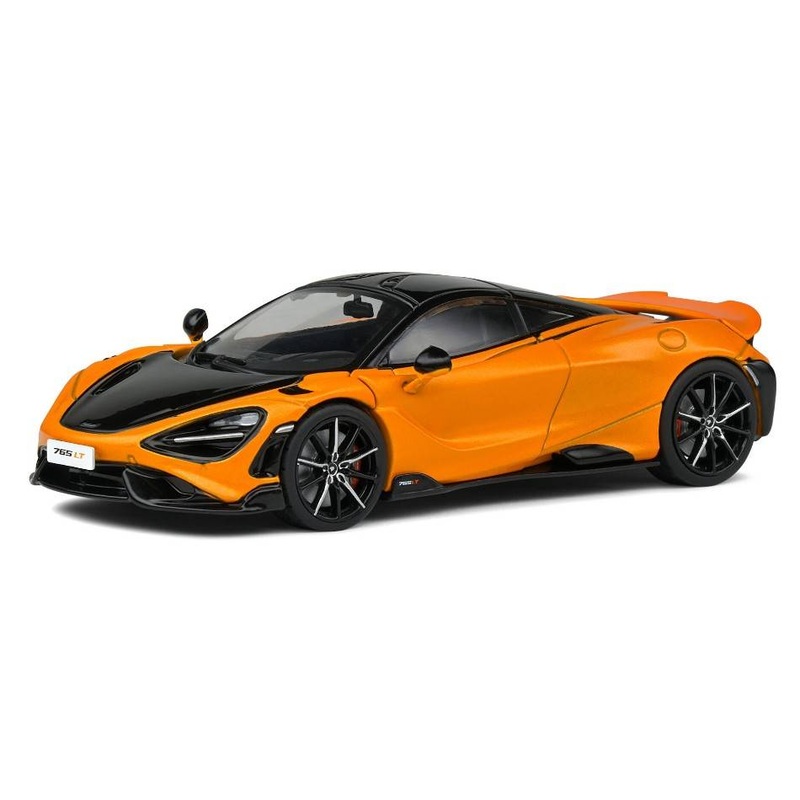SCALE MODEL COMPATIBLE WITH MCLAREN 765 LT 2020 PAPAYA ORANGE 1:43 SOLID SL4311901