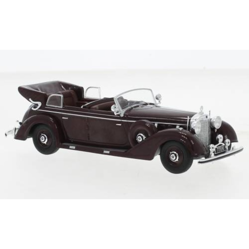 SCALE MODEL COMPATIBLE WITH MERCEDES 770K (W150) 1938 DARK RED 1:43 IXO MODEL CLC449
