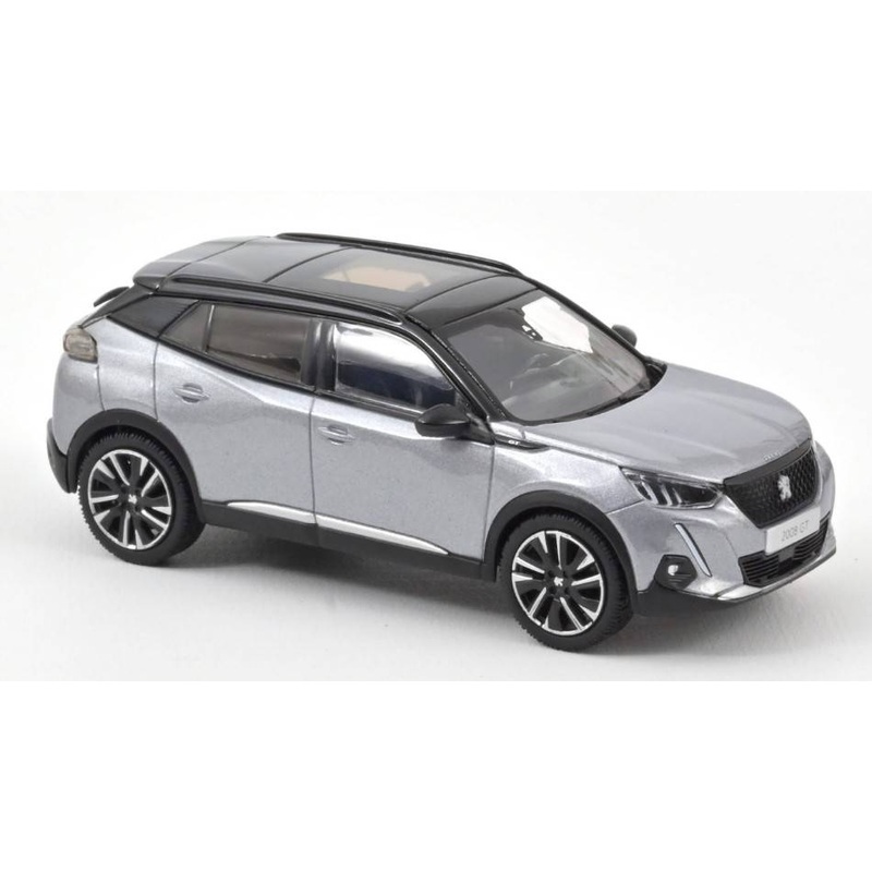 SCALE MODEL COMPATIBLE WITH PEUGEOT 2008 GT 2020 ARTENSE GRAY 1:43 NOREV NV472864
