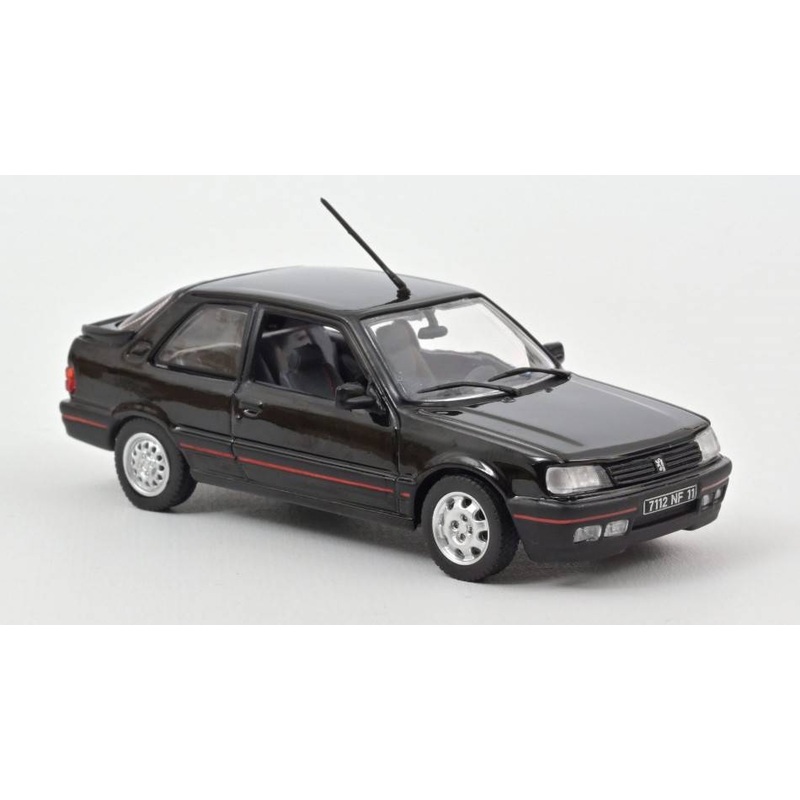 SCALE MODEL COMPATIBLE WITH PEUGEOT 309 GTI BLACK 1:43 REPROD. NOREV NV473900