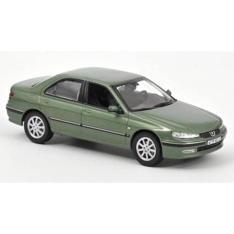 SCALE MODEL COMPATIBLE WITH PEUGEOT 406 2002 COME GREEN 1:43 NOREV NV474620
