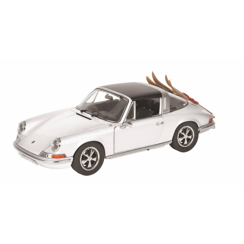 SCALE MODEL COMPATIBLE WITH PORSCHE 911 TARGA W/SKI 1:43 SCHUCO SH3678