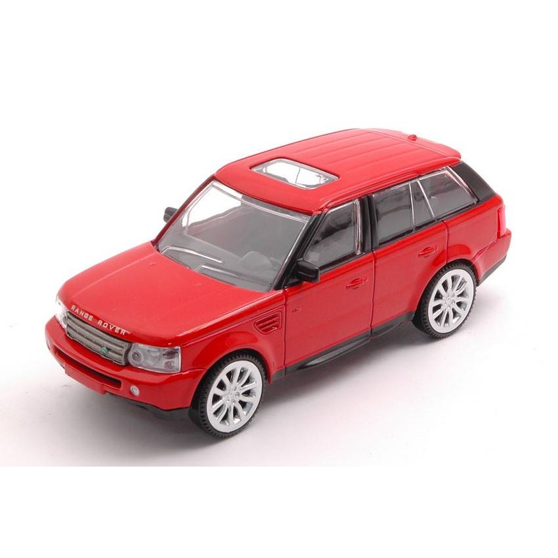 SCALE MODEL COMPATIBLE WITH RANGE ROVER SPORT RED 1:43 RASTAR RAT36600R