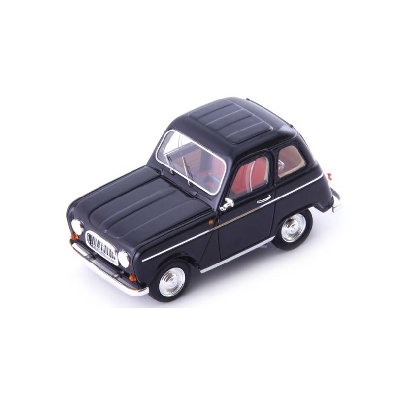 SCALE MODEL COMPATIBLE WITH RENAULT 4 BERTIN 1969 BLACK 1:43 AUTOCULT ATC03023