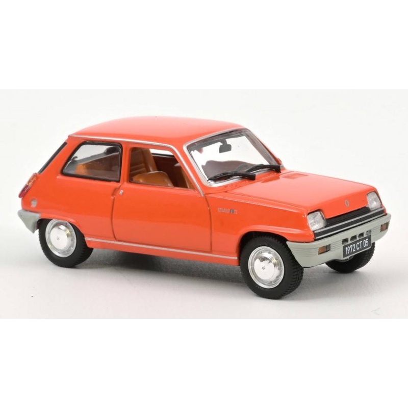 SCALE MODEL COMPATIBLE WITH RENAULT 5 TL 1972 ORANGE 1:43 NOREV NV510530