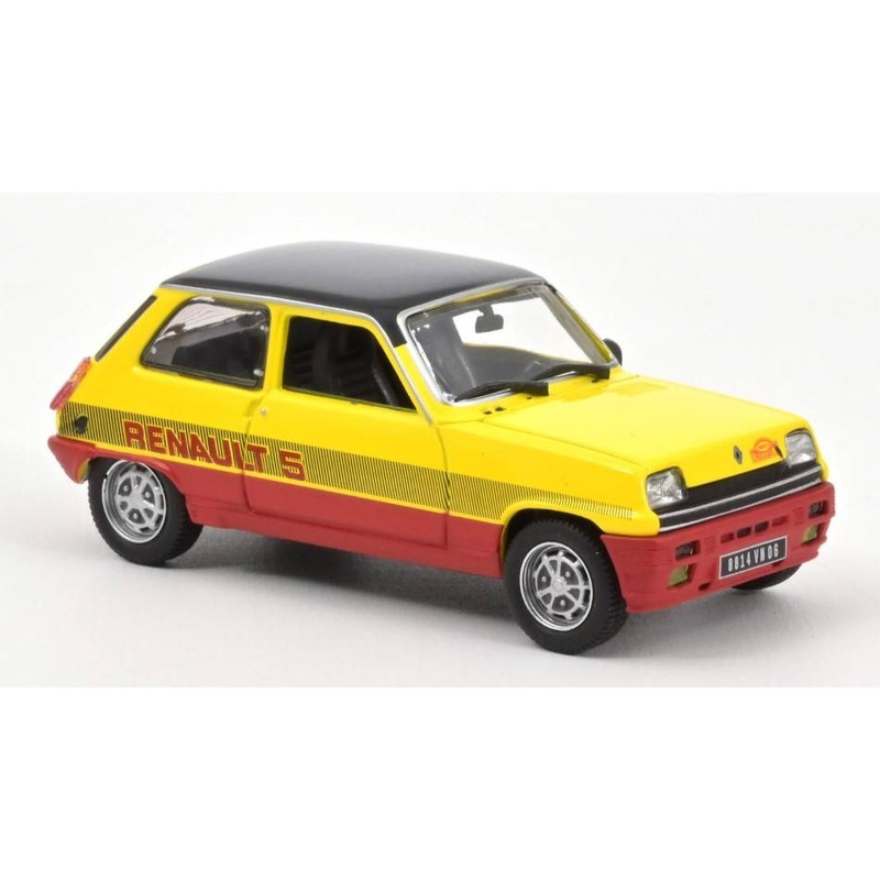 SCALE MODEL COMPATIBLE WITH RENAULT 5 TS "MONTE CARLO" 1978 1:43 NOREV NV510536