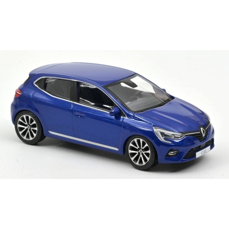 SCALE MODEL COMPATIBLE WITH RENAULT CLIO 2019 IRON BLUE 1:43 NOREV NV517583