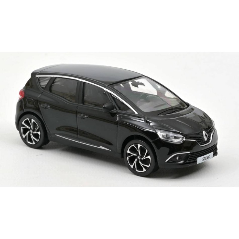 SCALE MODEL COMPATIBLE WITH RENAULT SCENIC 2016 BLACK 1:43 NOREV NV517736