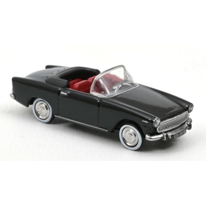 SCALE MODEL COMPATIBLE WITH SIMCA ARONDE P60 OCEANE 1960 BLACK 1:87 NOREV NV576088