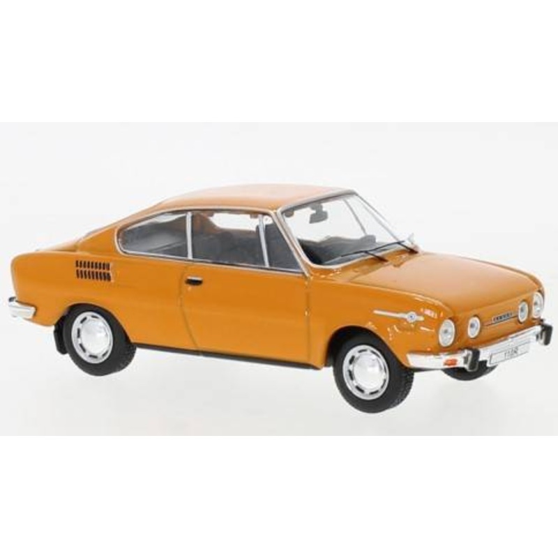 SCALE MODEL COMPATIBLE WITH SKODA 110R 1978 ORANGE 1:43 IXO MODEL CLC440