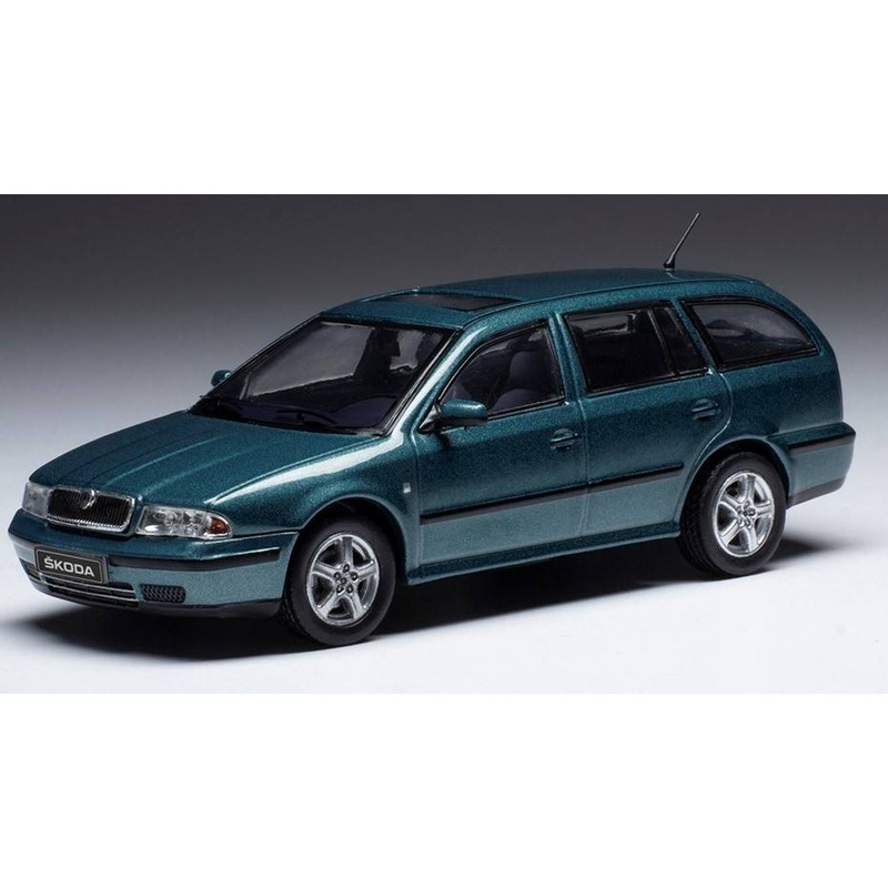 SCALE MODEL COMPATIBLE WITH SKODA OCTAVIA 1 (1U) 1998 MET.GREEN 1:43 IXO MODEL CLC473