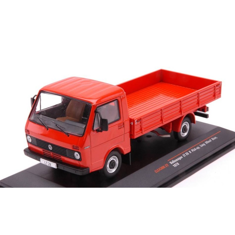 SCALE MODEL COMPATIBLE WITH VW LT 28 1978 ORANGE 1:43 IXO MODEL CLC430