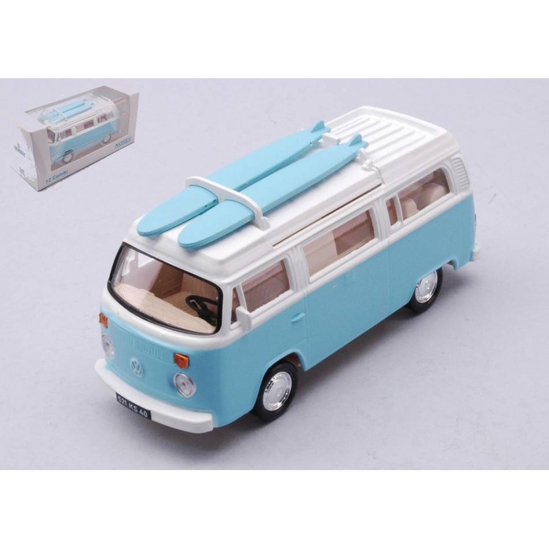 SCALE MODEL COMPATIBLE WITH VW T2b CAMPER VAN 1:43 NOREV NV841100 MODEL