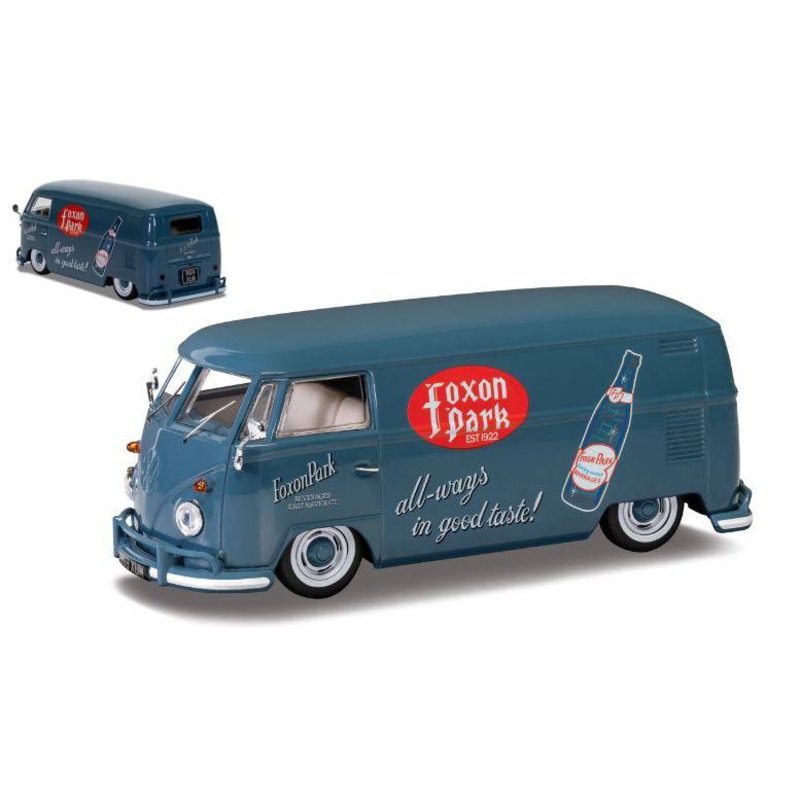 SCALE MODEL COMPATIBLE WITH VW TYPE 2 T1 PANEL VAN FOXON PARK 1:43 VANGUARDS VA14503