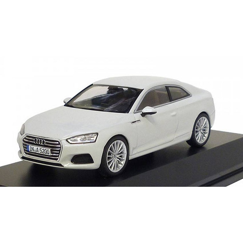 SCALE MODEL COMPATIBLE WITH AUDI A5 COUPE GLACIER WHITE 1:43 VARIOUS MANUFACTURERS NV5011605431