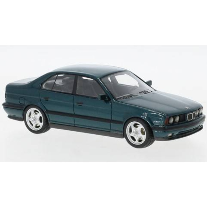SCALE MODEL COMPATIBLE WITH BMW M5 (E34) METALLIC DARK GREEN 1:43 NEO SCALE MODELS NEO49581