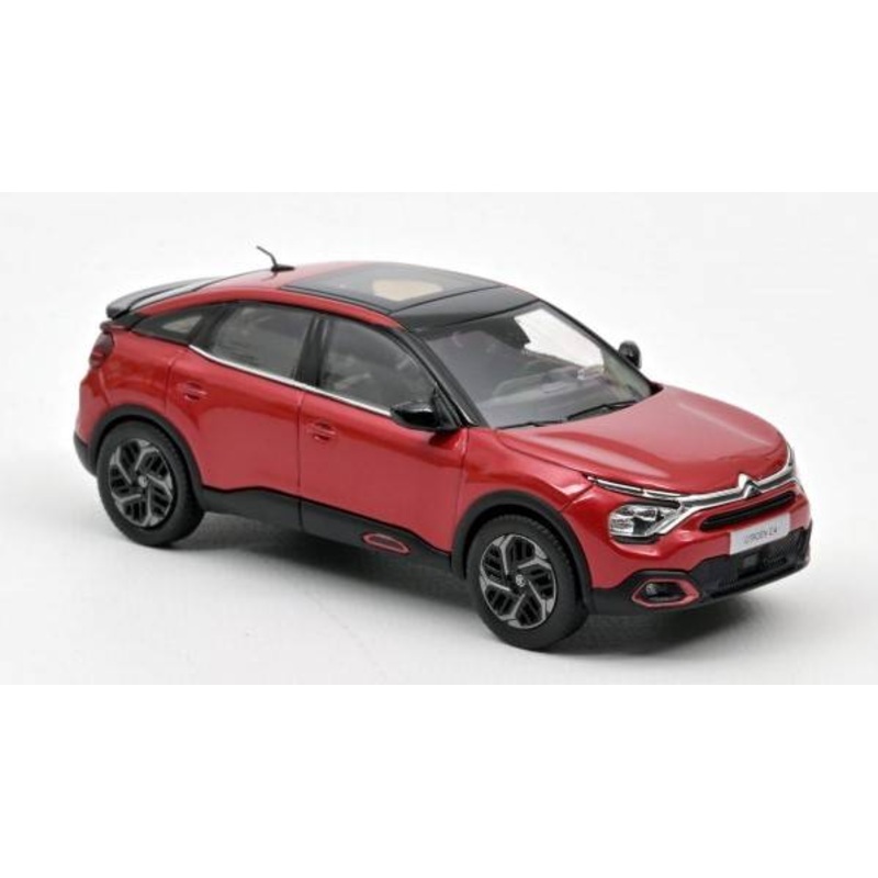 SCALE MODEL COMPATIBLE WITH CITROEN C4 2020 RED 1:43 NOREV NV155448 MODEL