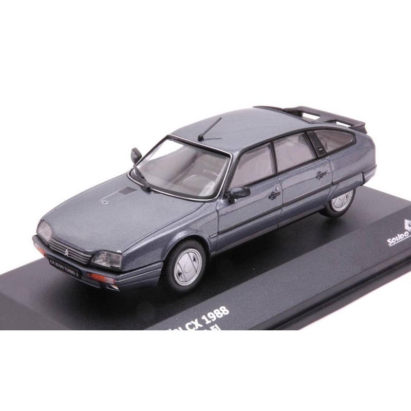 SCALE MODEL COMPATIBLE WITH CITROEN CX GTI TURBO II 1990 MET.GREY 1:43 SOLID SL4311701