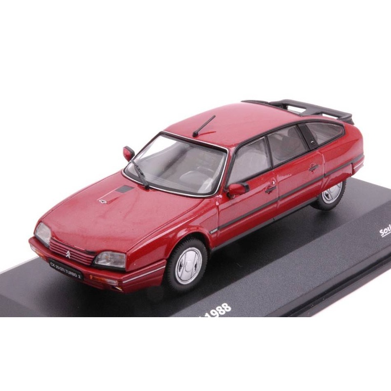 SCALE MODEL COMPATIBLE WITH CITROEN CX GTI TURBO II 1990 MET.RED 1:43 SOLID SL4311702