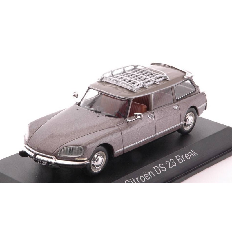 SCALE MODEL COMPATIBLE WITH CITROEN DS 23 BREAK 1974 BROWN SCARABEE 1:43 NOREV NV155047