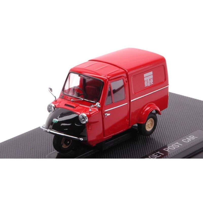 SCALE MODEL COMPATIBLE WITH DAIHATSU MIDGET POST CAR RED 1:43 EBBRO EB44215