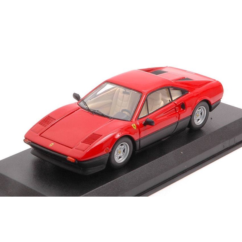 SCALE MODEL COMPATIBLE WITH FERRARI 308 GTB 1977 RED 1:43 BEST MODEL BT9809