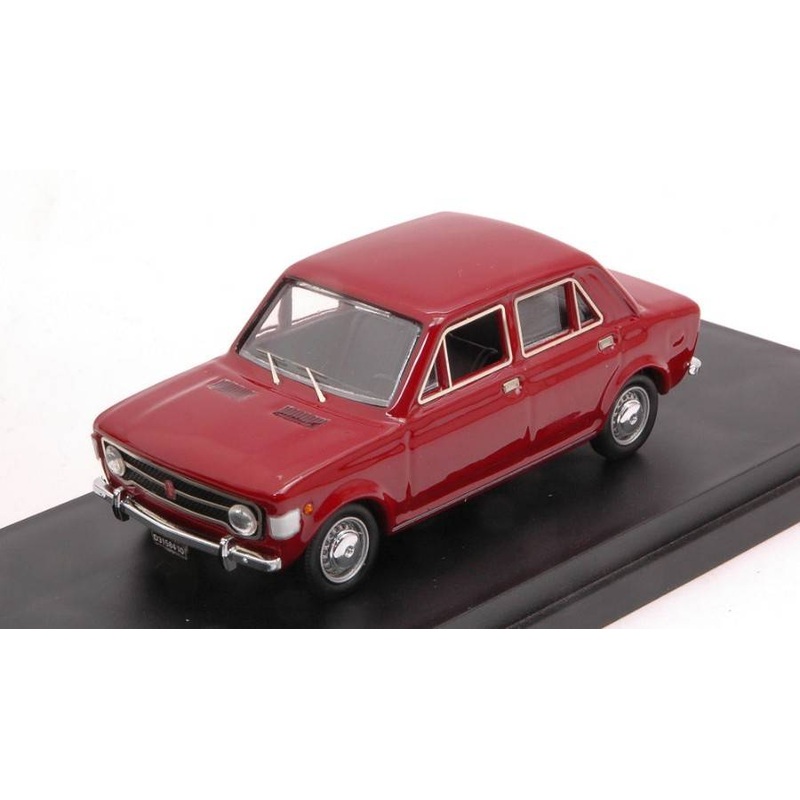 SCALE MODEL COMPATIBLE WITH FIAT 128 4 DOORS 1969 RED SPORT 1:43 RIO RI4664
