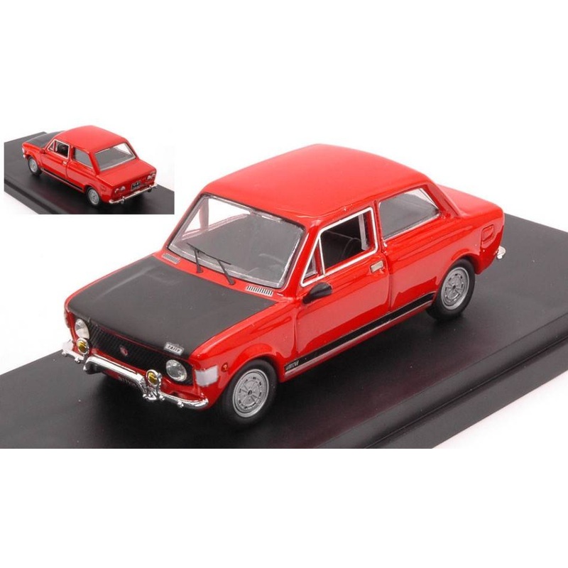 SCALE MODEL COMPATIBLE WITH FIAT 128 RALLY 1971 ORANGE RED 171 1:43 RIO RI4669
