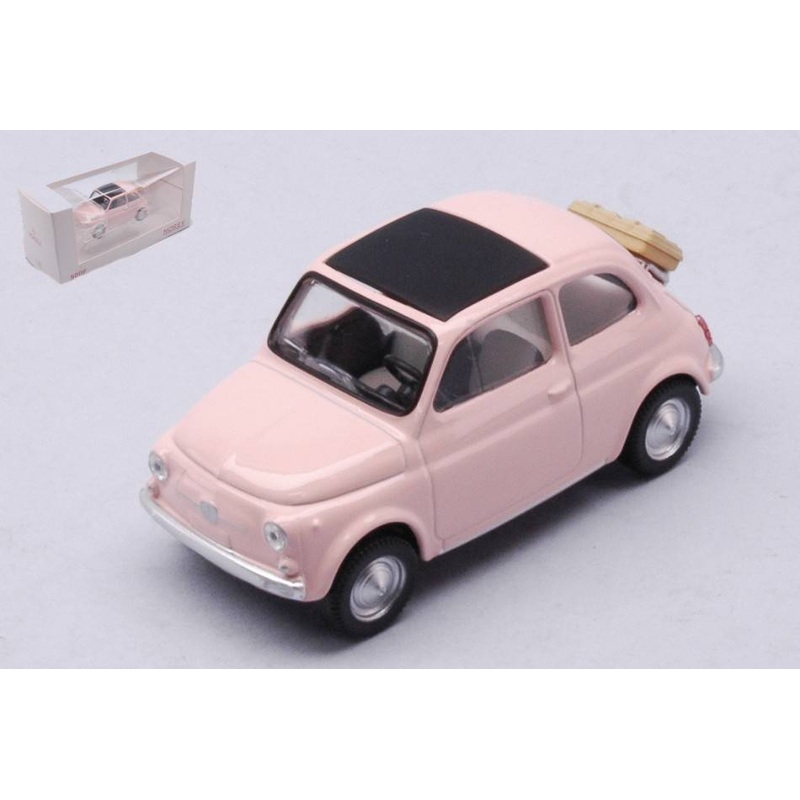 SCALE MODEL COMPATIBLE WITH FIAT 500F 1965 1:43 NOREV NV771200 DIE CAST